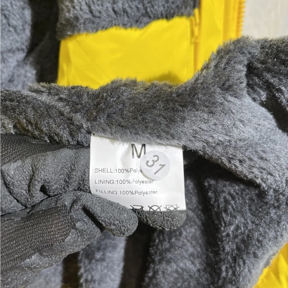 Moerdeng Jacket V.A. Tor 189 UNCo & Boror Medium Long Sleeve Waterproof Yellow - Picture 6 of 10